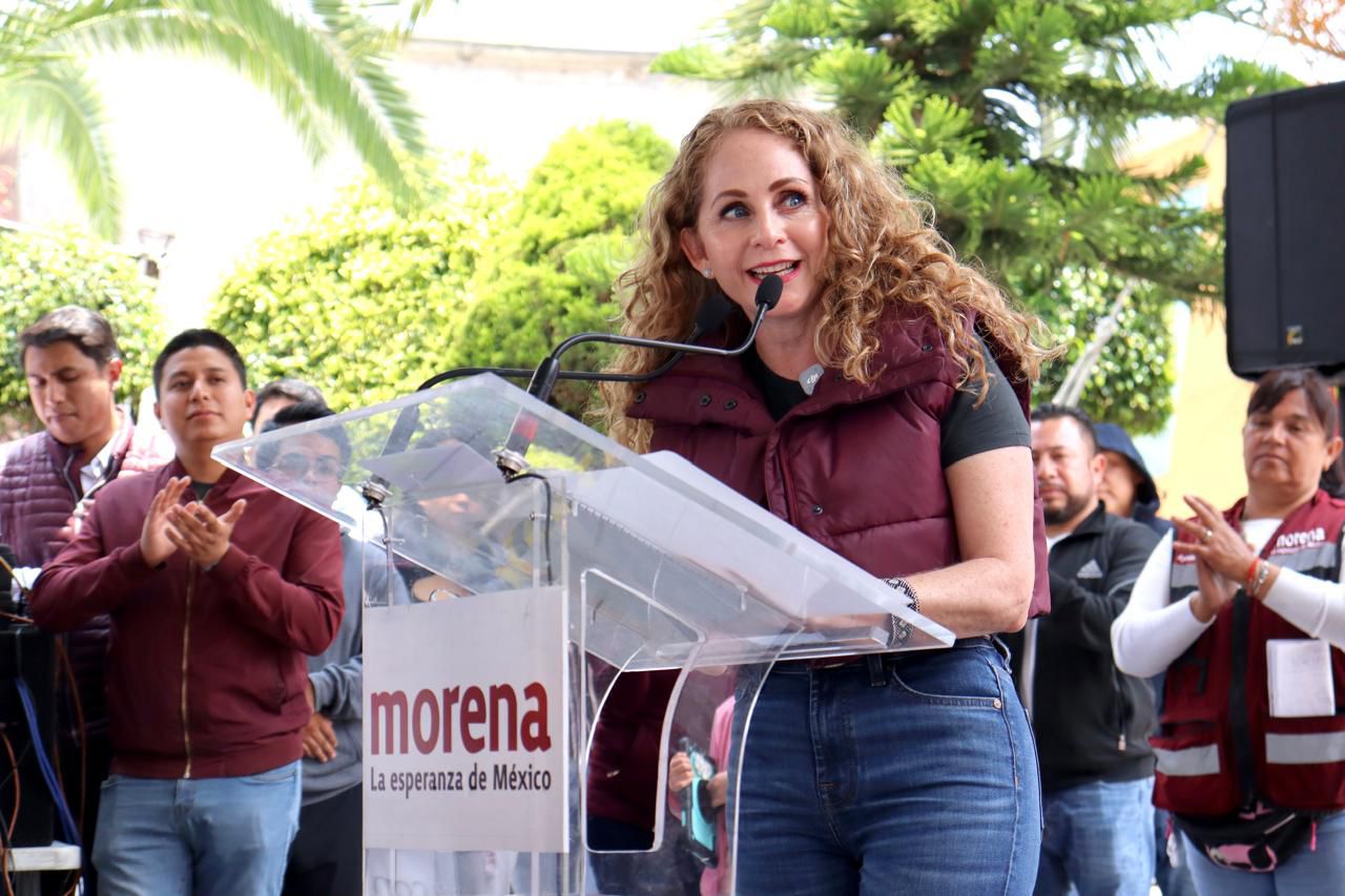 Marcela González encabeza Asamblea en Defensa de la Soberanía en Zacualpan y destaca avances del gobierno de la presidenta Claudia Sheinbaum